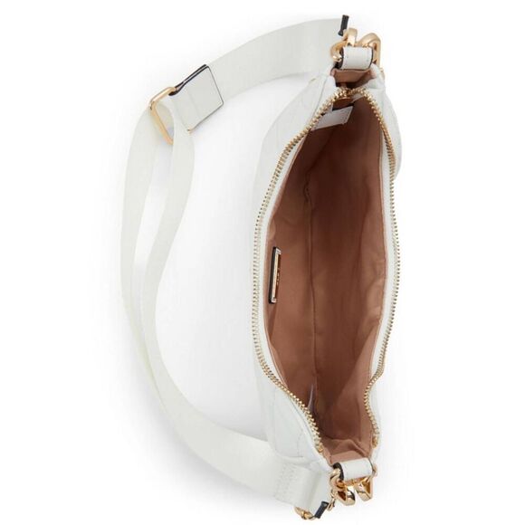 NWT~ALDO Amberly Love Embellished Whiite Crossbody Bag Purse - Picture 6 of 8